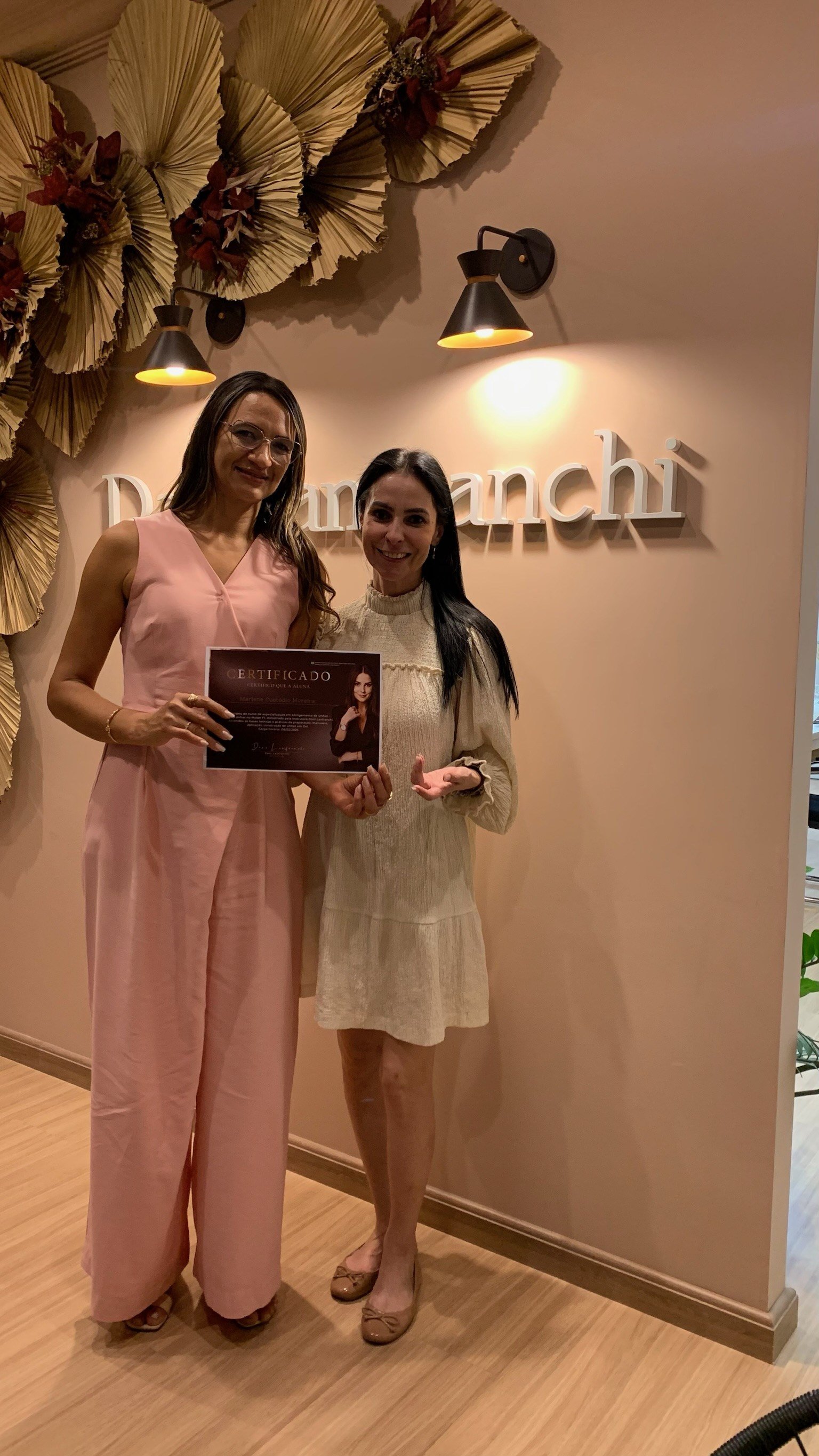 Aluna certificada no Instituto Dani Lanfranchi